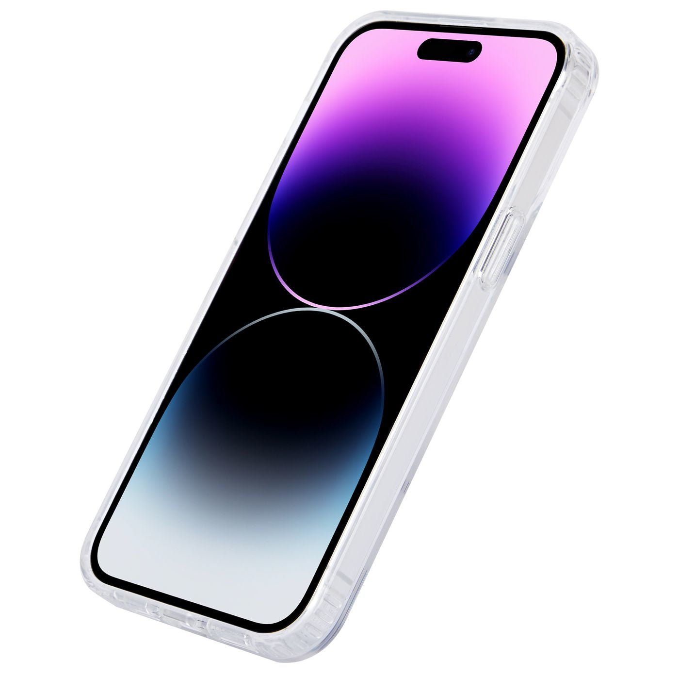 eSTUFF BERLIN Backcover – für Apple iPhone 15 Pro, MagSafe, TPU, Transparent, stossfest