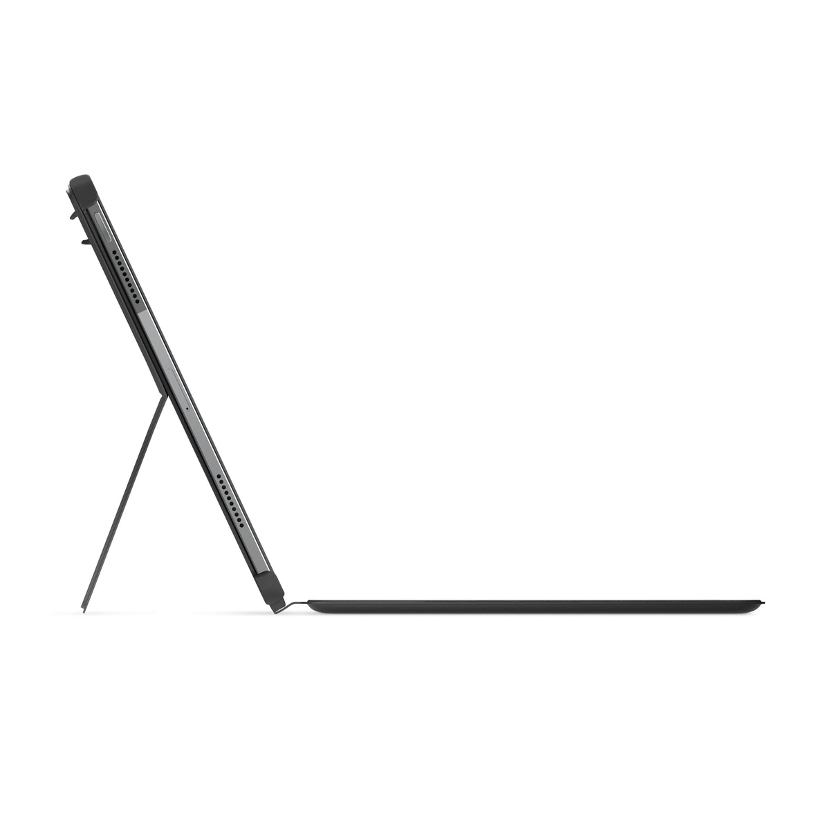 Lenovo Tastatur-Case für Lenovo Tab P12 – Pogo Pin, mit Touchpad – Storm Grey