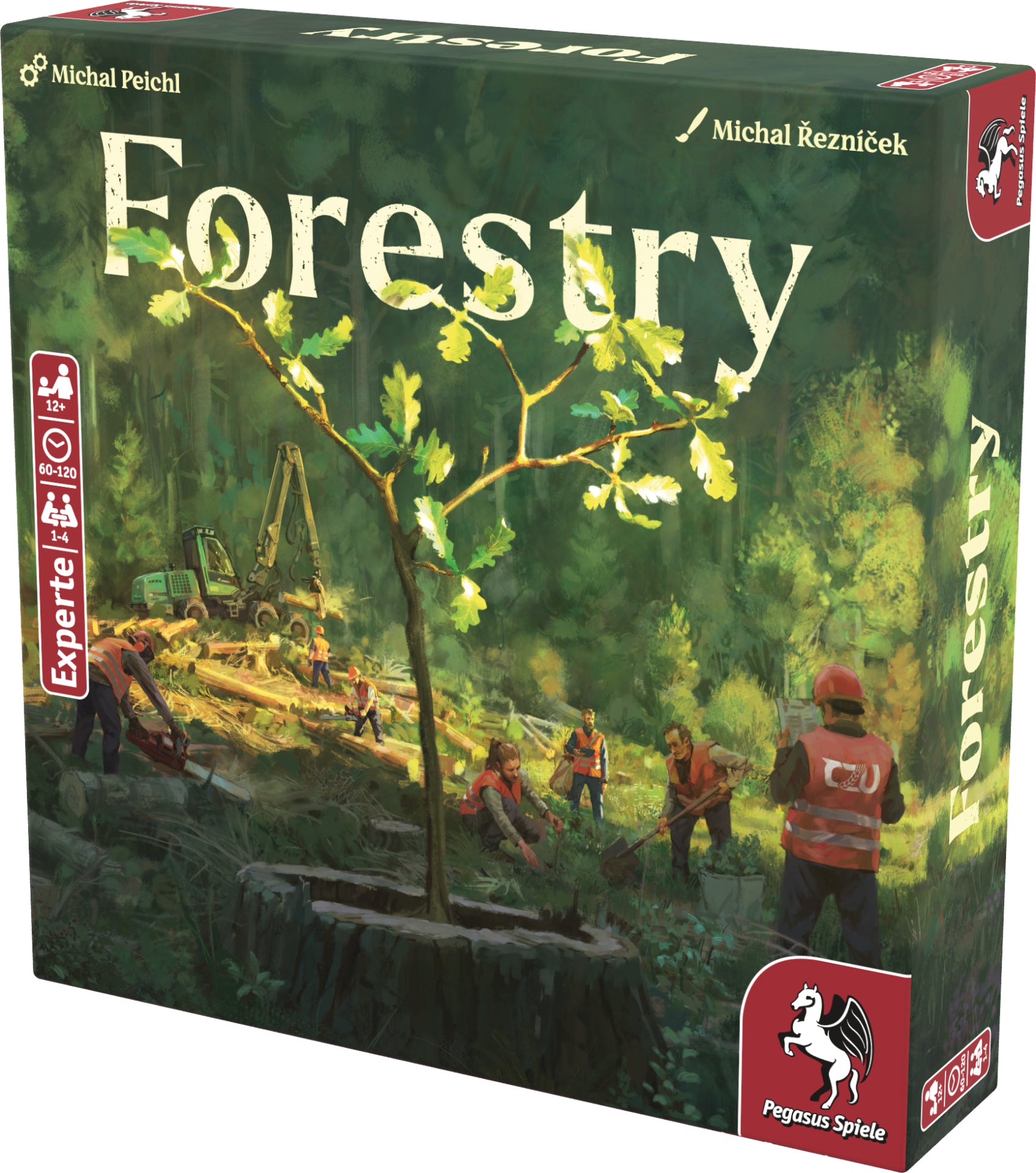 Pegasus Forestry Spiel – Strategiespiel, 1–4 Spieler, ab 12 Jahren, 120 Min., DE