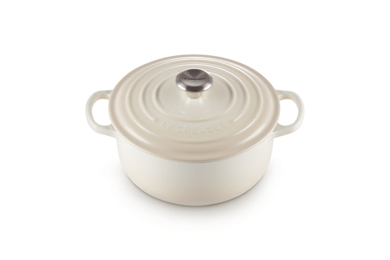 Le Creuset Kochtopf Signature – 2,4 l, Ø 21,5 cm, Gusseisen, Emaille, für Induktion, Gas, Glaskeramik u. a., B