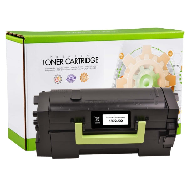 Static Control Components Static Control – Toner 58D2U00 – schwarz, 55000 Seiten – für Lexmark
