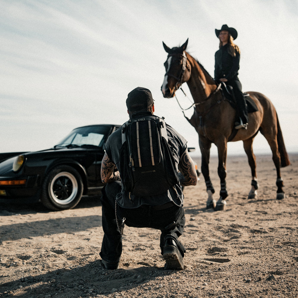 PolarPro RoadRunner Kamerarucksack – 16 l, 3 Objektive, Tablet-Fach – für Digitalkameras – Schwarz