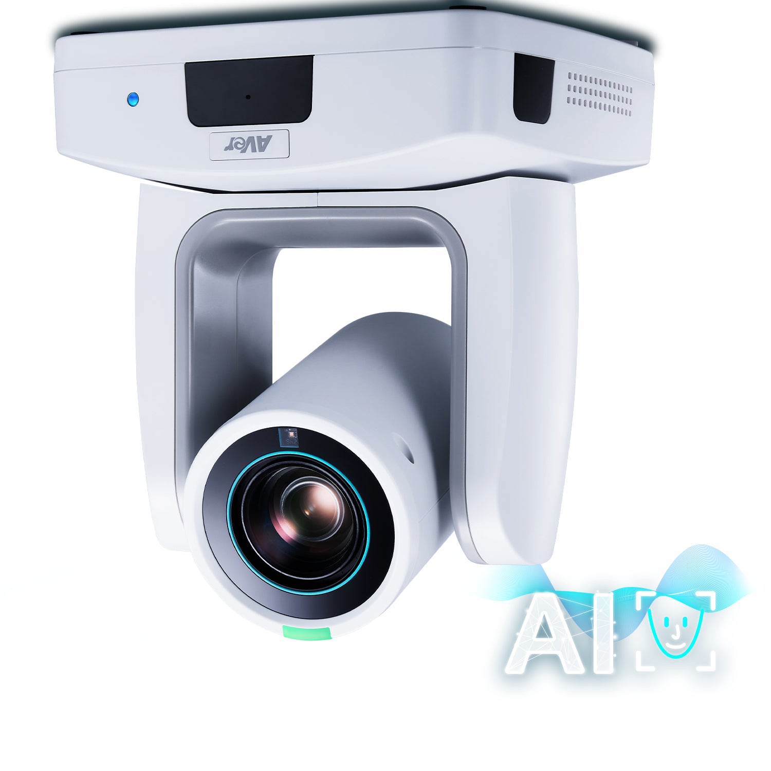 AVer MD120UI – PTZ-Kamera, 4K60, 20× optischer Zoom, Autofokus, PoE+, HDMI/USB/IP, Weiss