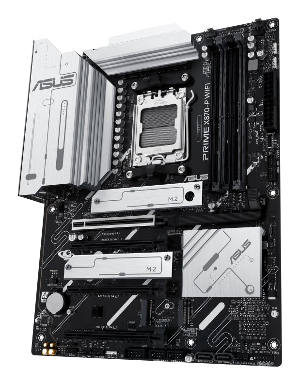 ASUS PRIME X870-P WF – Mainboard – Sockel AM5, AMD X870, ATX, DDR5, für AMD Ryzen 7000/8000/9000 Serie