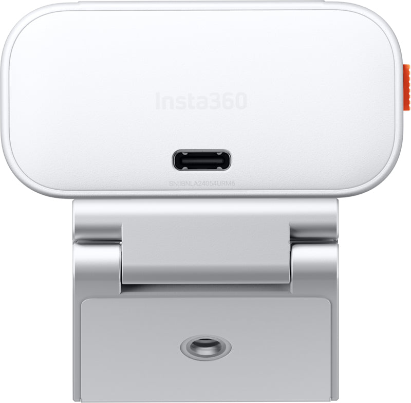 Insta360 Link 2C Webcam – 4K Ultra HD, 60 fps, Autofokus, USB-C, Sichtschutz, HDR – Weiss
