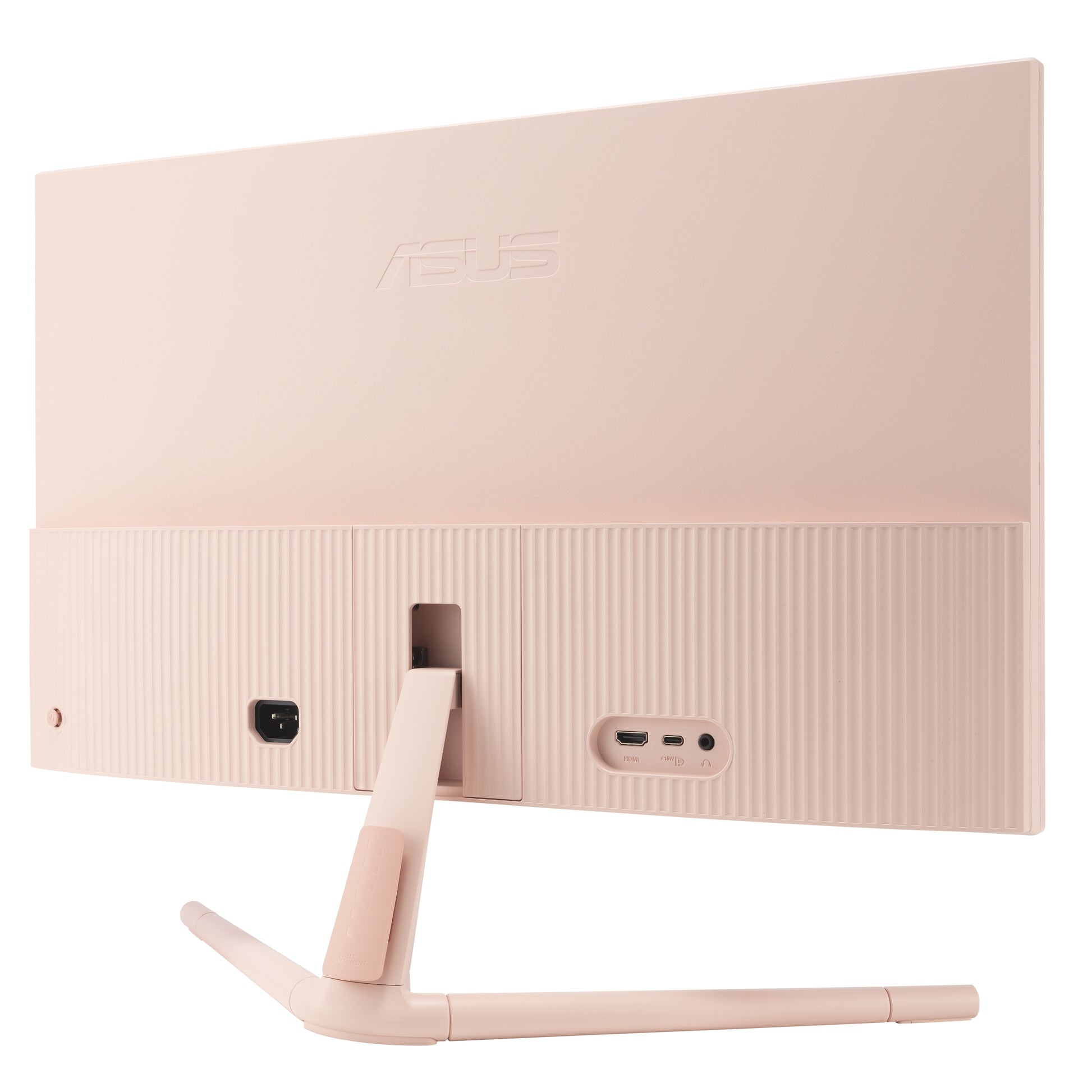 ASUS VU249CFE-P – Monitor, 23,8", IPS, 100 Hz, 250 cd/m², USB-C, Adaptive Sync, VESA 75 × 75, Pink