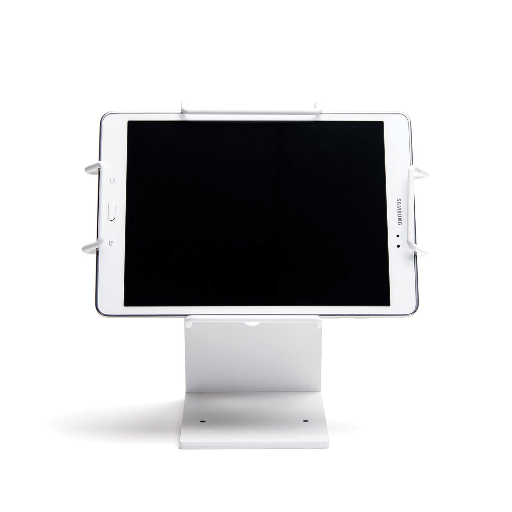 Star Micronics Tablet-Tischhalterung – für Tablet/UMPC, neigbar −15–115°, Schraubbefestigung – Weiss