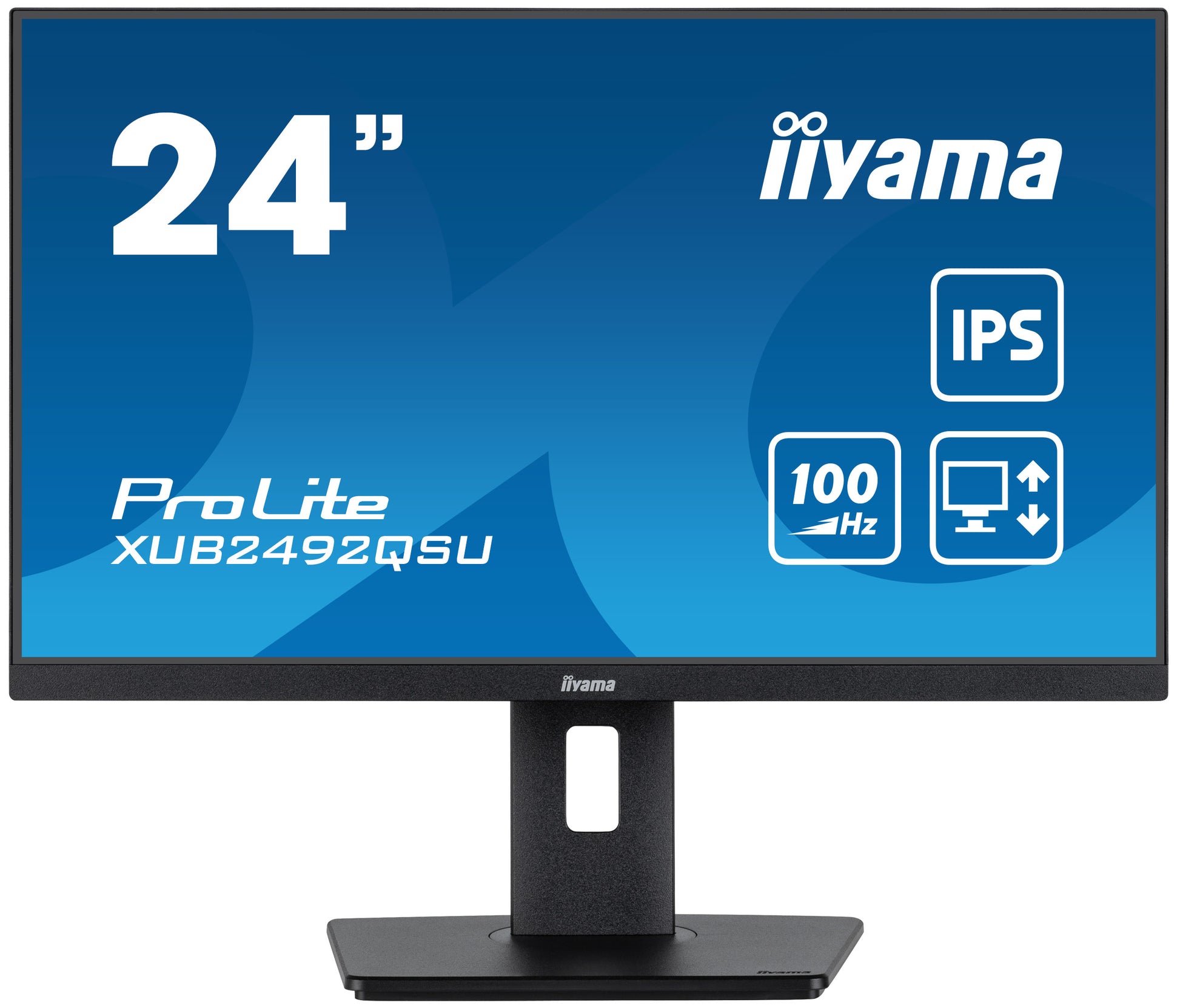 iiyama XUB2492QSU-B1 – 23,8", 2560 × 1440 (WQHD), IPS, 100 Hz