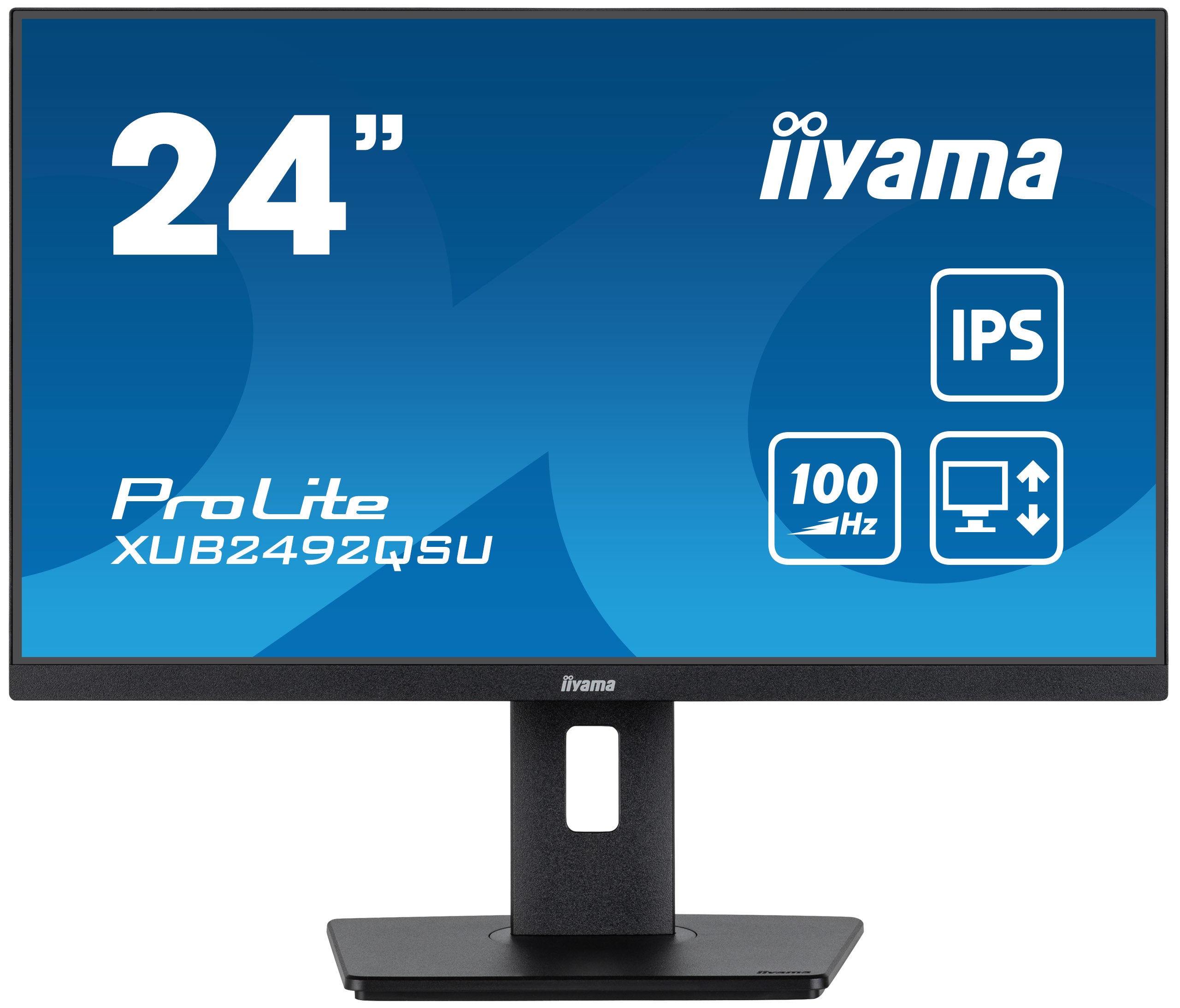 iiyama XUB2492QSU-B1 – 23,8", 2560 × 1440 (WQHD), IPS, 100 Hz