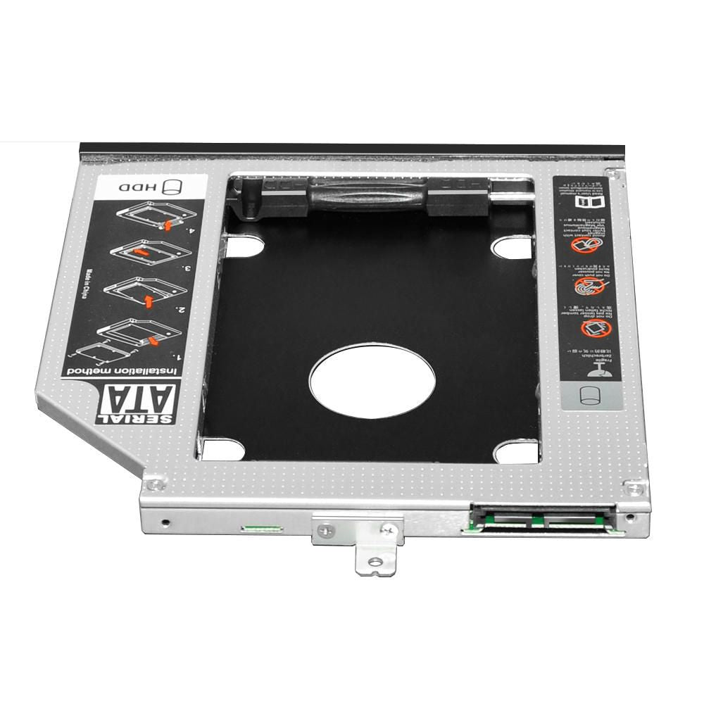 CoreParts 2. Einschub HDD/SSD-Caddy 9,5 mm – Schwarz