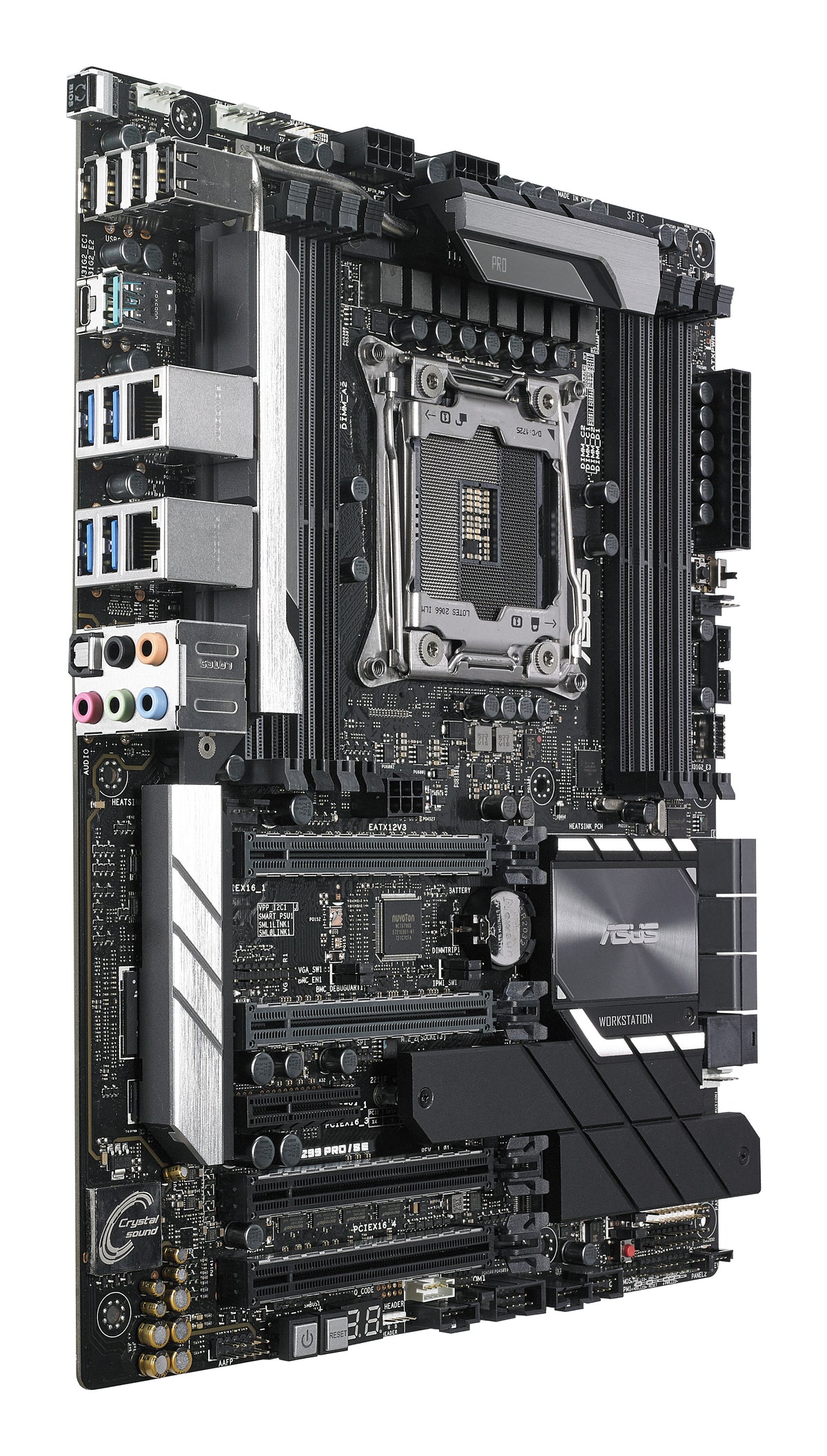 ASUS WS X299 PRO/SE – Mainboard – LGA 2066, Intel X299, ATX, DDR4, 256 GB, 8×DIMM