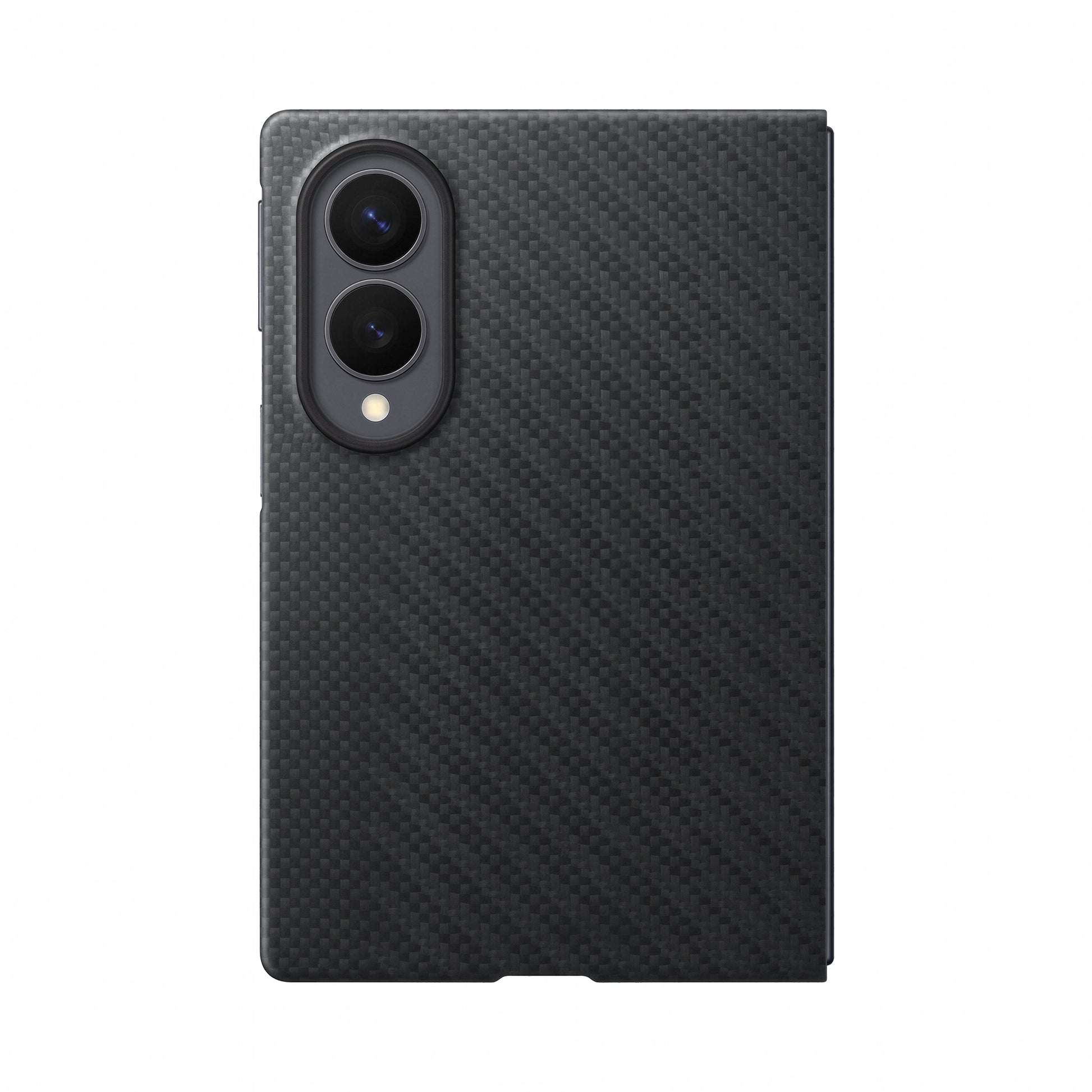 Samsung Fold Wide Backcover – für Samsung Galaxy Z Fold8, Kohlefaser, Schwarz