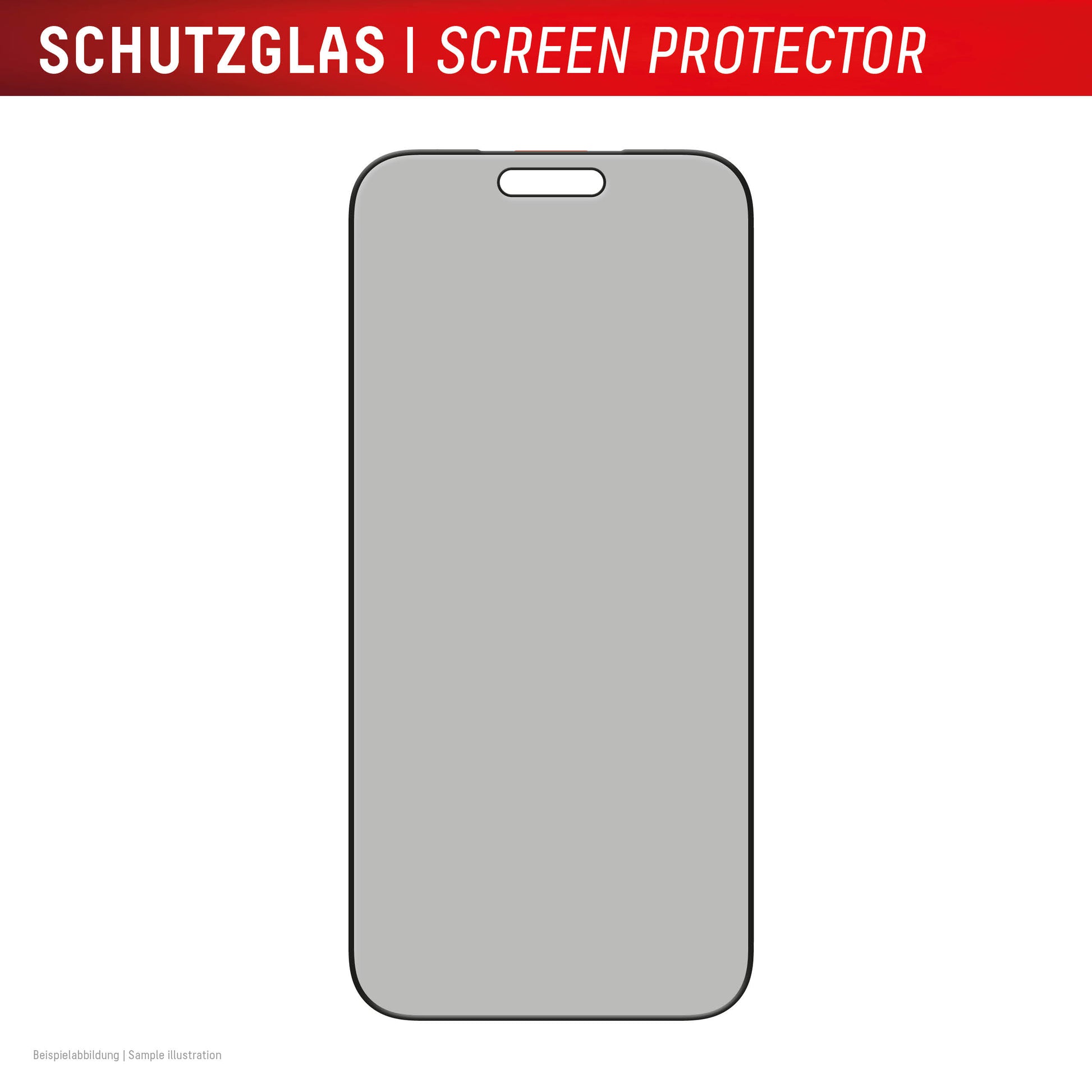 E.V.I. Privacy-Filter (Panzerglas), Full Cover – für iPhone 17 Pro Max – mit Applikator