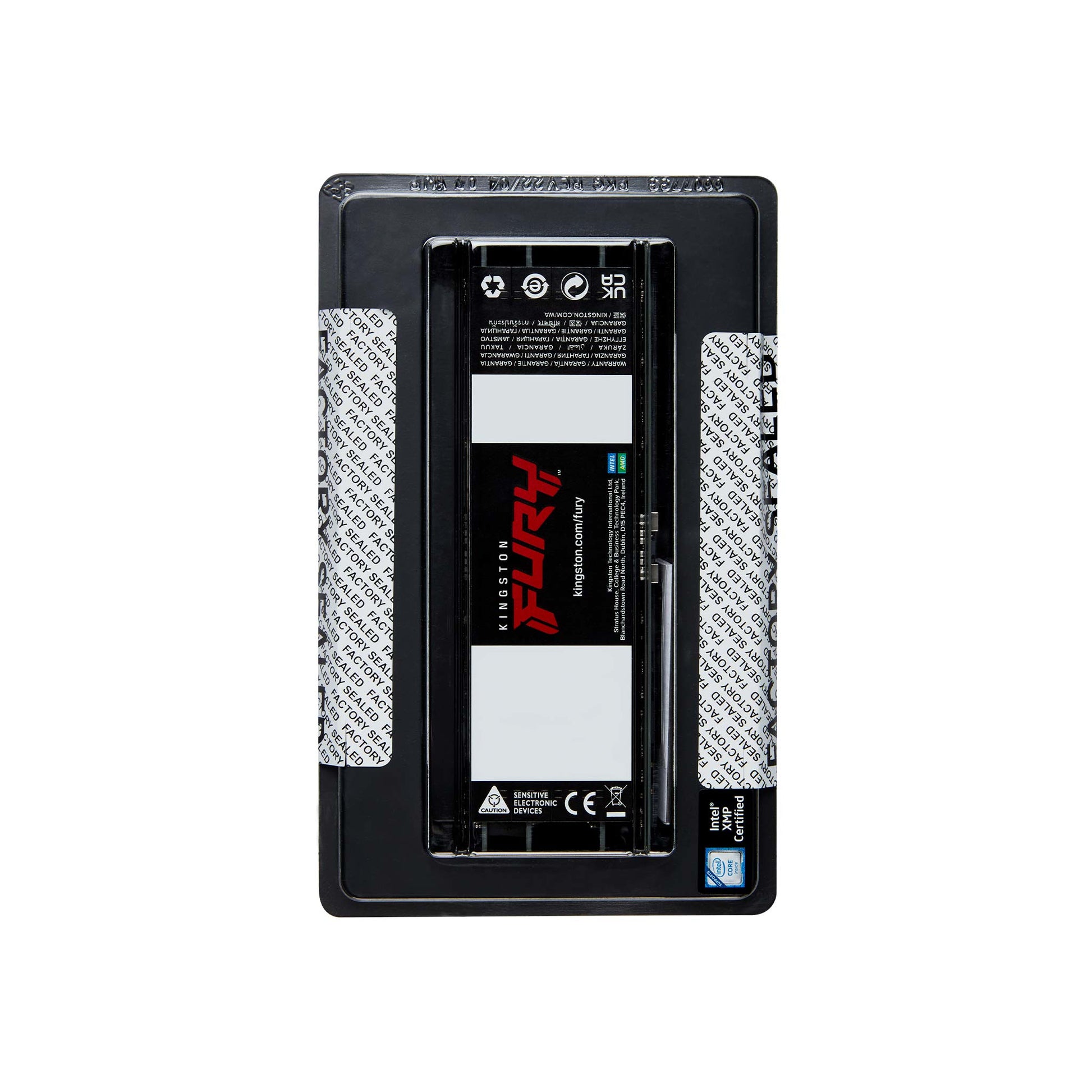 Kingston Technology Kingston Fury Renegade Pro – DDR5 RAM – 64 GB (4×16 GB) 7200 MT/s RDIMM, ECC, CL38, Schwarz, Kühlkörper