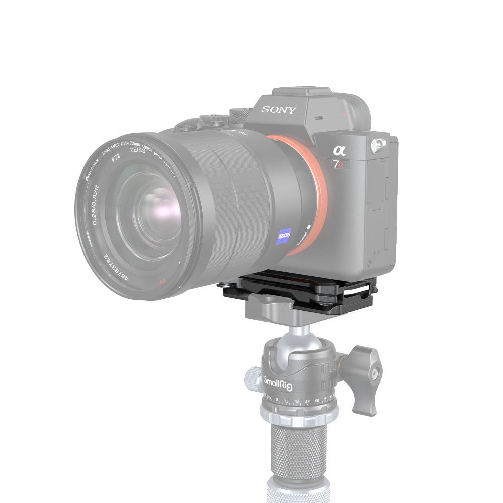 SmallRig 3913 Montageplatte (Arca-Typ) – 1/4" & 3/8", Schnellwechsel – 50,2 × 79,5 × 16,8 mm – Schwarz