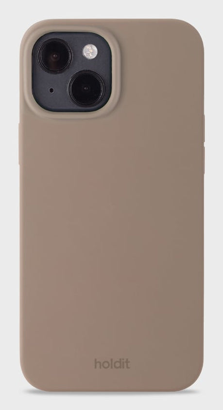 HoldIt Backcover – für Apple iPhone 17, Silikon, Braun