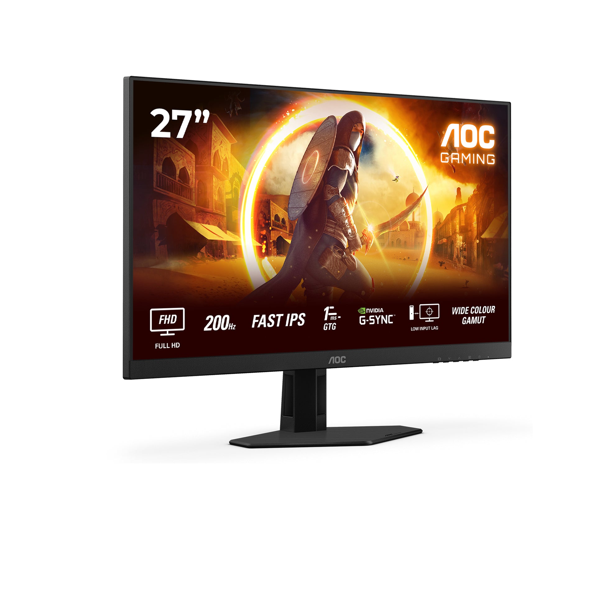 AOC 27G4HRE – 27", 1920 × 1080 (Full HD), IPS, 200 Hz, HDR10