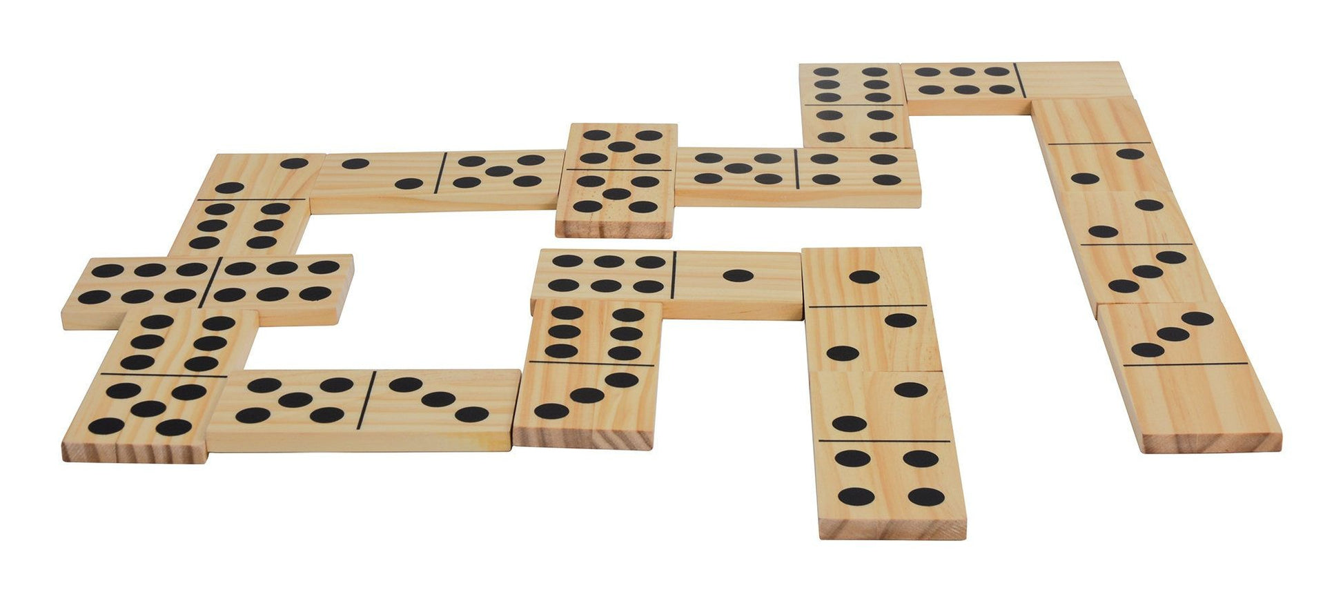 Schildkröt Funsports Jumbo Domino Set – Legespiel, 1–4 Spieler, ab 5 Jahren, 20 Min., mehrsprachig