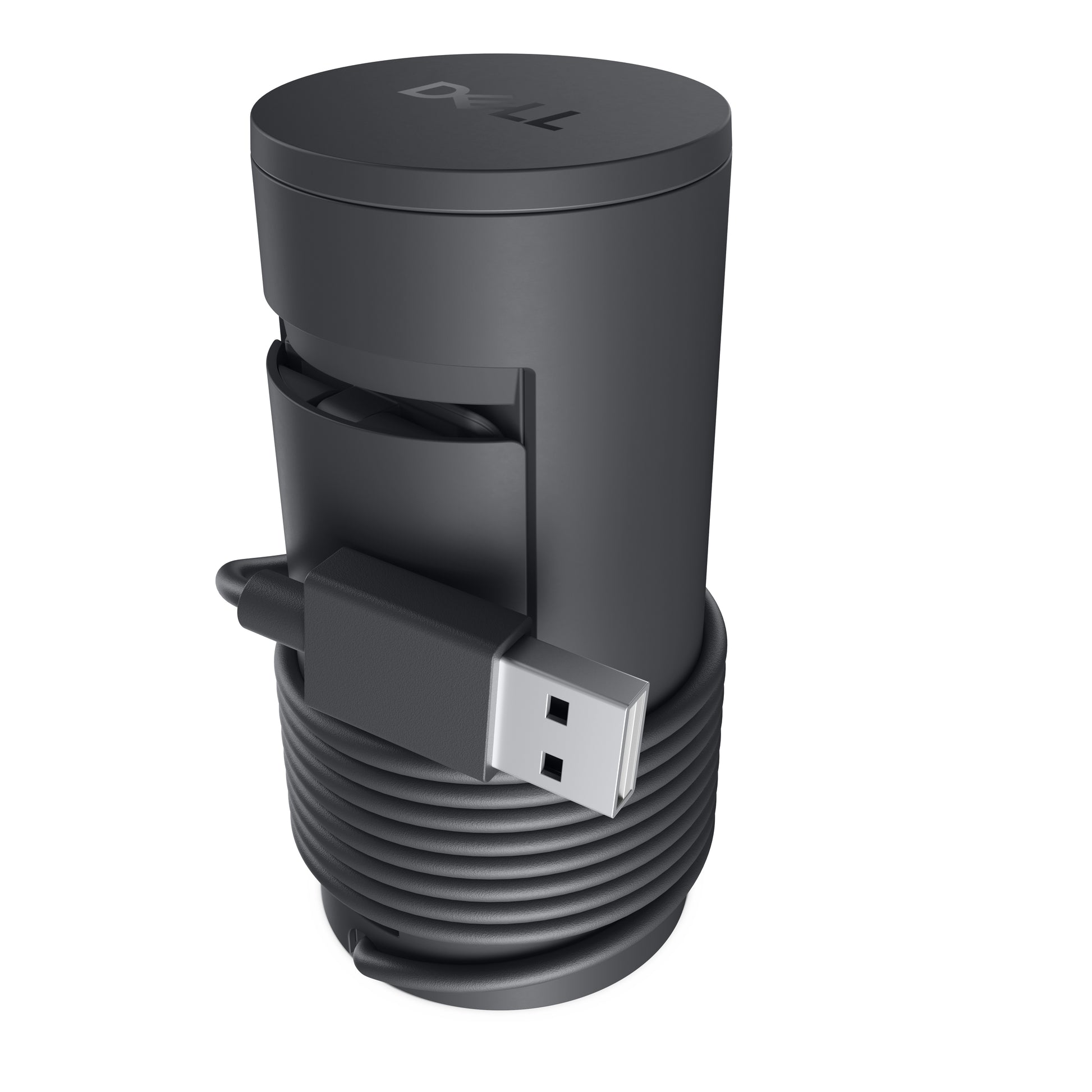 DELL WB5023 Webcam – 2K, 60 fps, Autofokus, USB 2.0, Sichtschutz – Schwarz