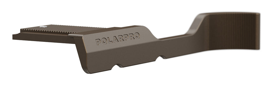 PolarPro ThumbGrip Kamerahalterung – Aluminium – für Fuji X100V, X100VI – Bronze