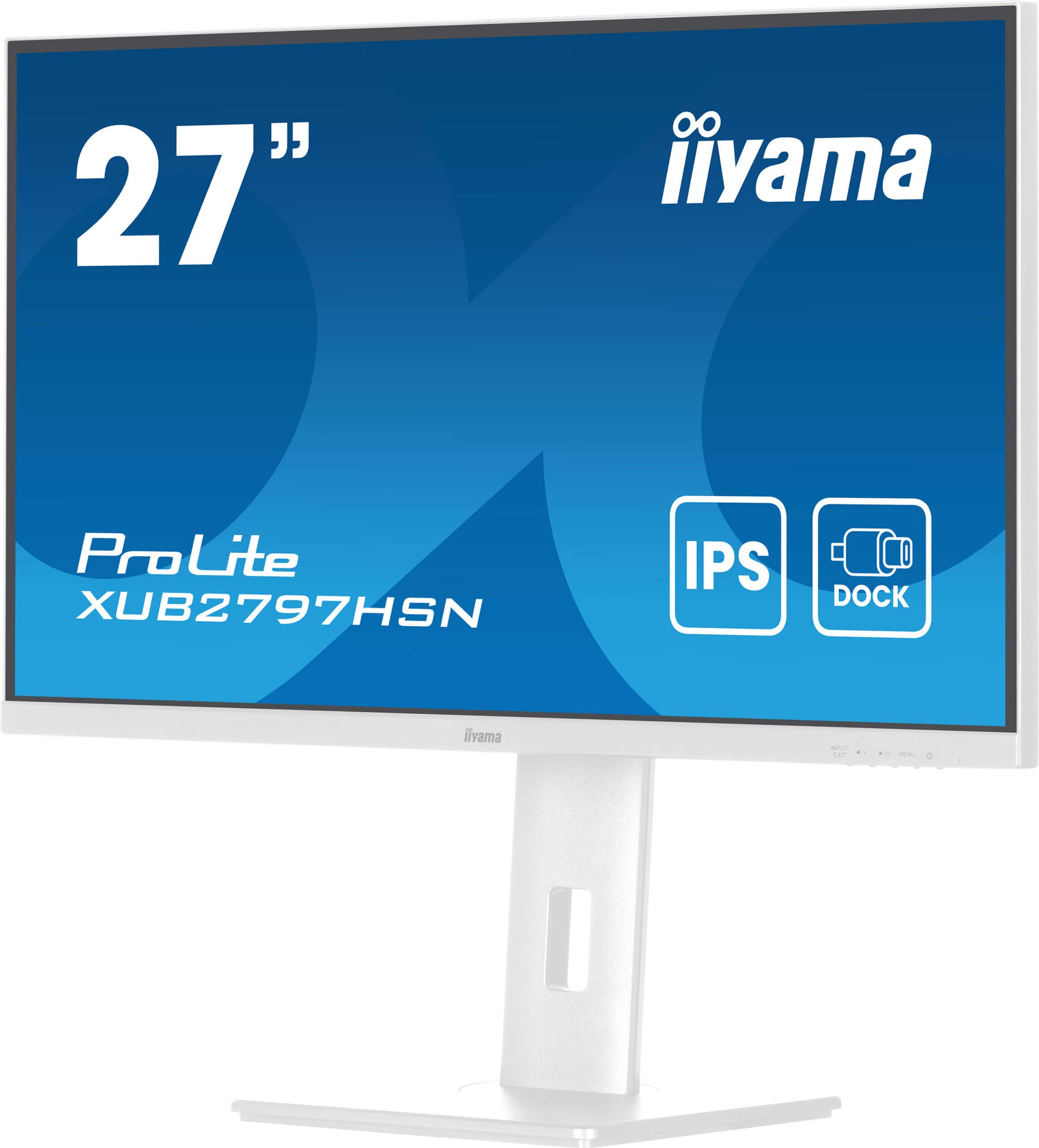 iiyama XUB2797HSN-W2 – 27", 1920 × 1080 (Full HD), IPS, 100 Hz, USB-C 65 W, LAN