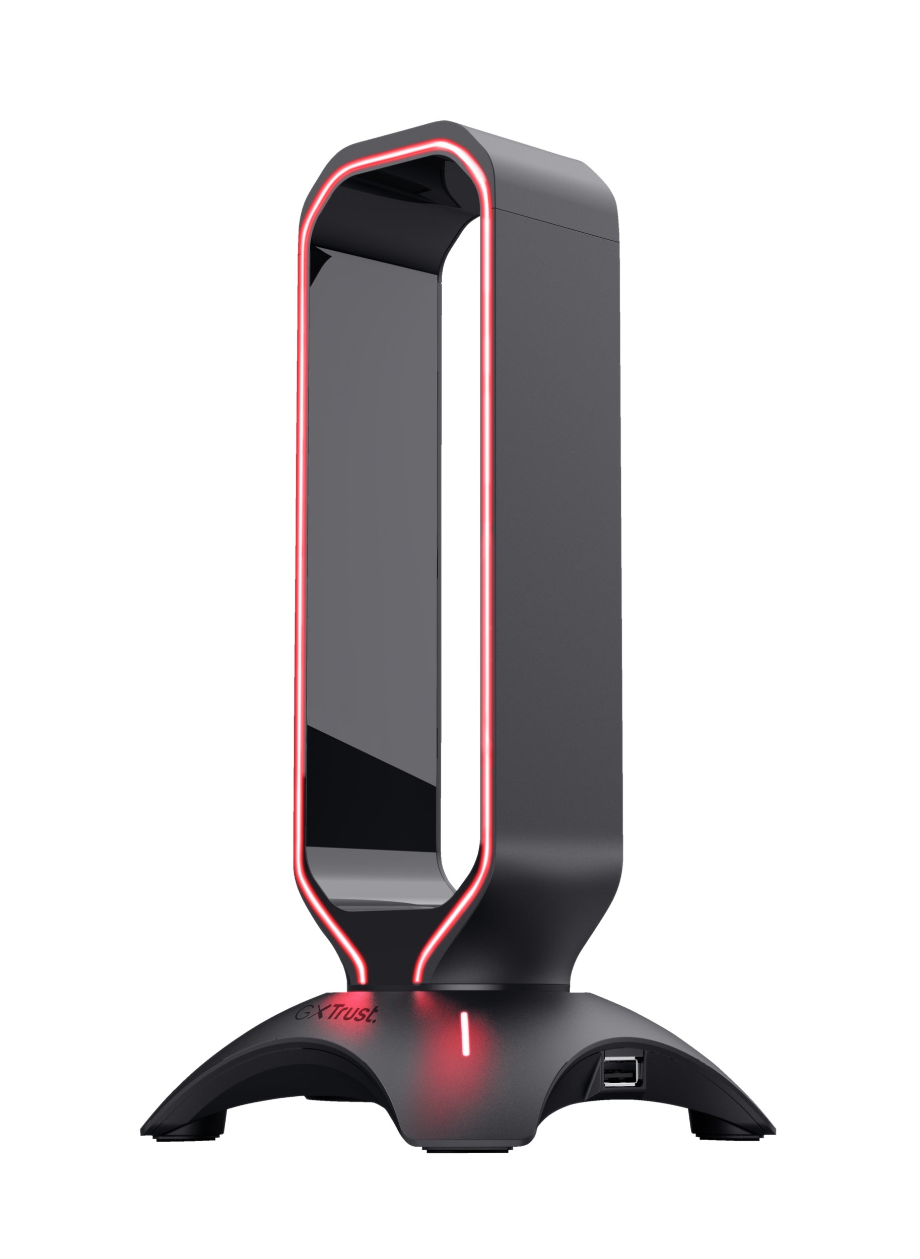Trust GXT 265 Cintar – Headset-Ständer – für alle Marken – RGB-Beleuchtung, 2× USB-A – schwarz