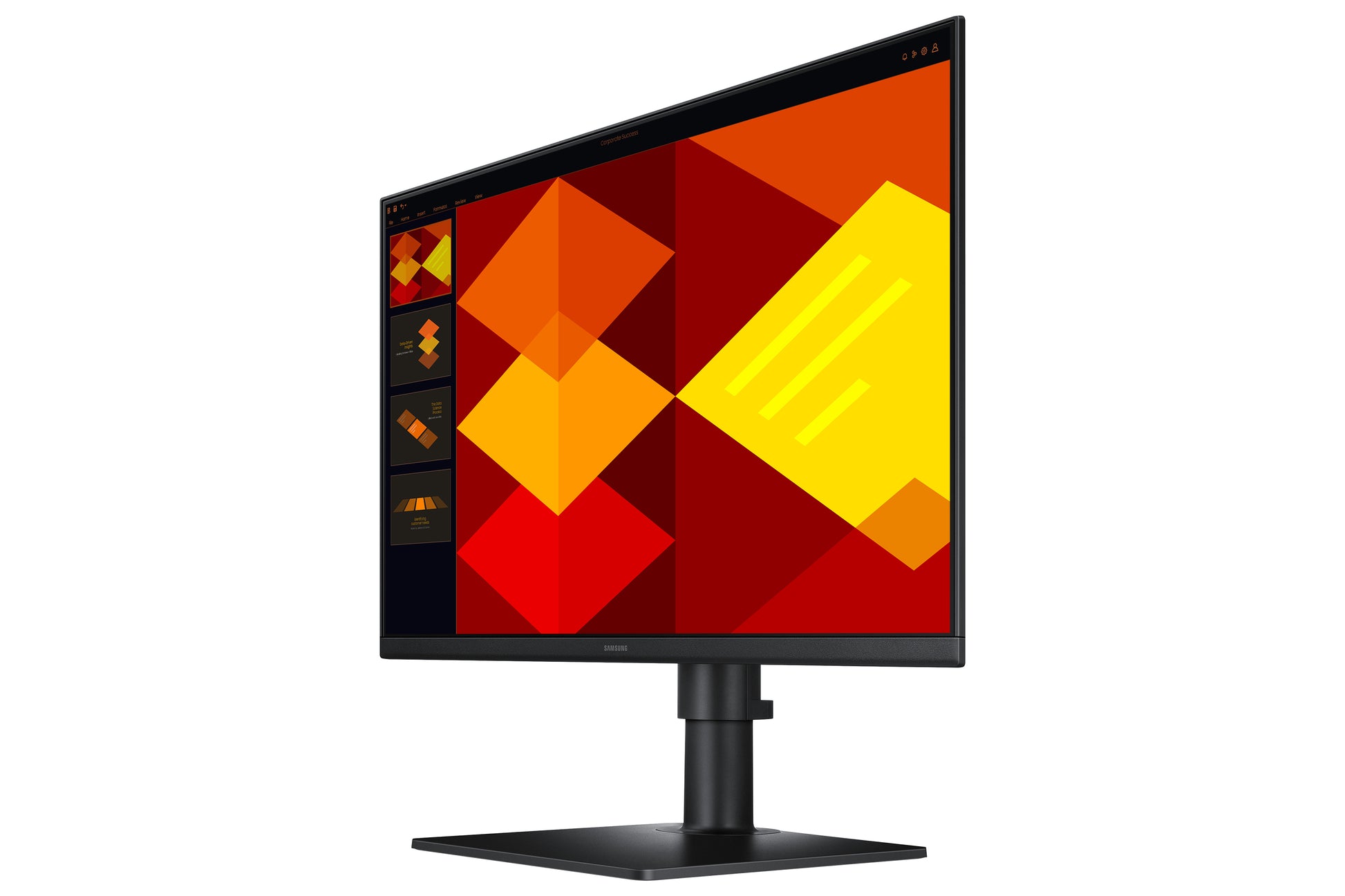 Samsung S40GD – Monitor, 24", 1920 × 1080 (Full HD), IPS, 100 Hz, 250 cd/m², VESA 100 × 100, Schwarz