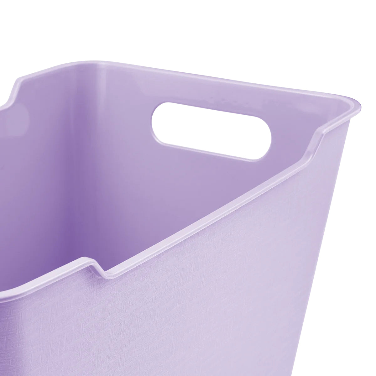 keeeper Aufbewahrungsbox 6 l ohne Deckel – Kunststoff – Violett – stapelbar, mit Griff – 190 × 295 × 150 mm