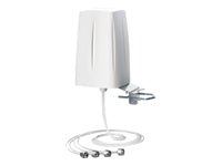 Quwireless Omnidirektionale Antenne, Wi‑Fi 6E/7, Tri-Band (2,4/5/7 GHz), 4×4 MIMO, N-Stecker, Wand/Mast