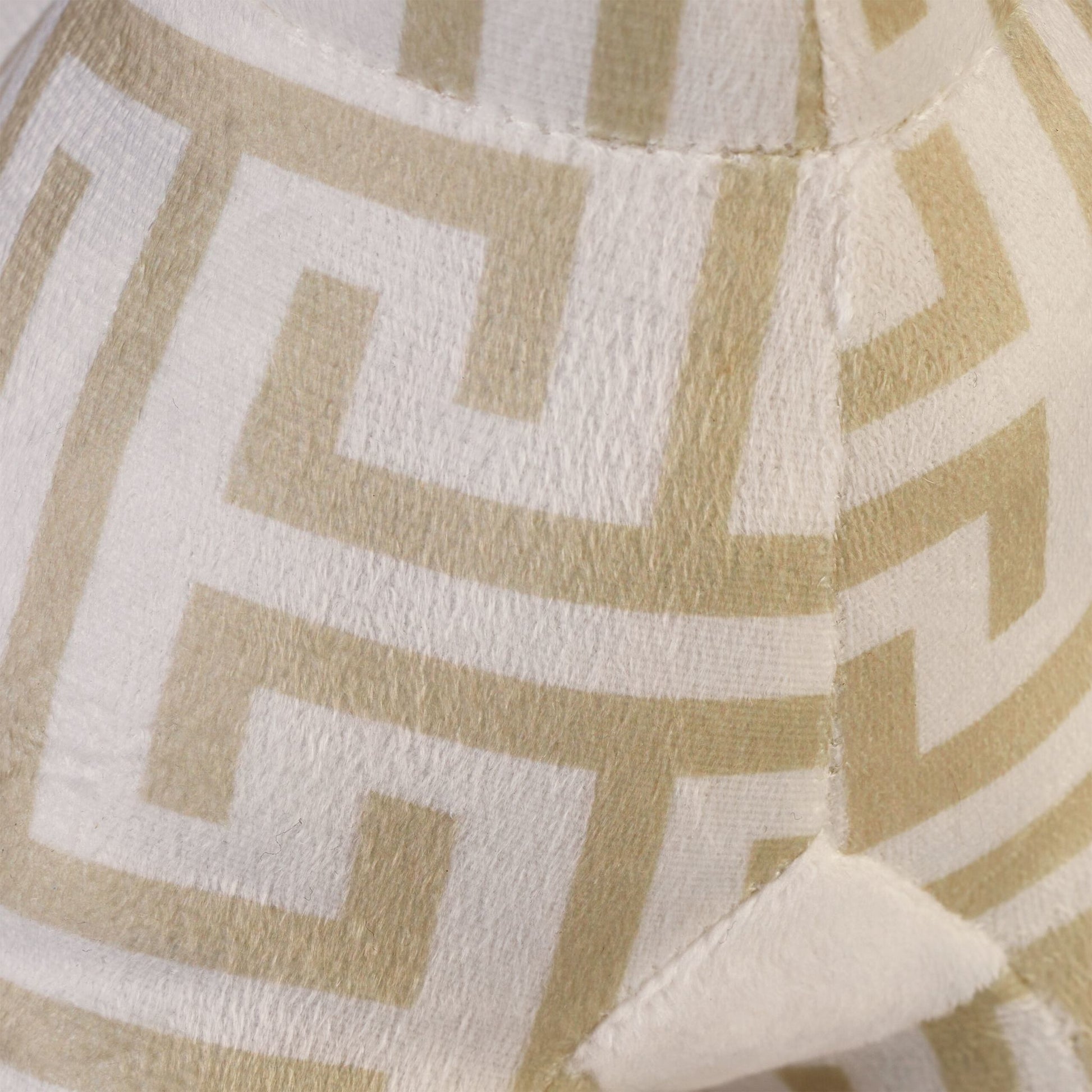 Relaxdays Giraffe Türstopper – Polyester/Kunststoff/Sand – Gelb/Weiss/Beige – 150 × 350 × 250 mm