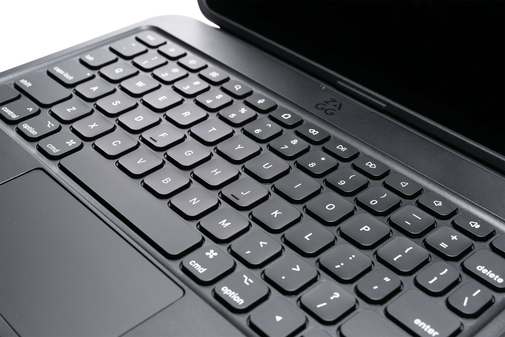 ZAGG Tough Keys – Tastatur, DE-Layout (DE), Schwarz – für iPad (10. Gen, A16)