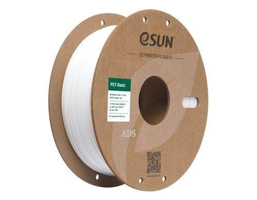 eSUN 3D-Drucker-Filament PET 1,75 mm Weiss, 1 kg