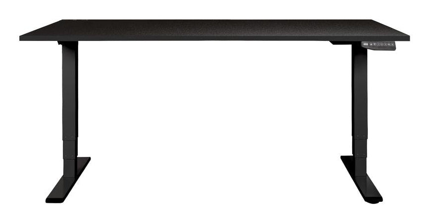 Contini Stehtisch – 160 × 80 × 130 cm – schwarz – höhenverstellbar