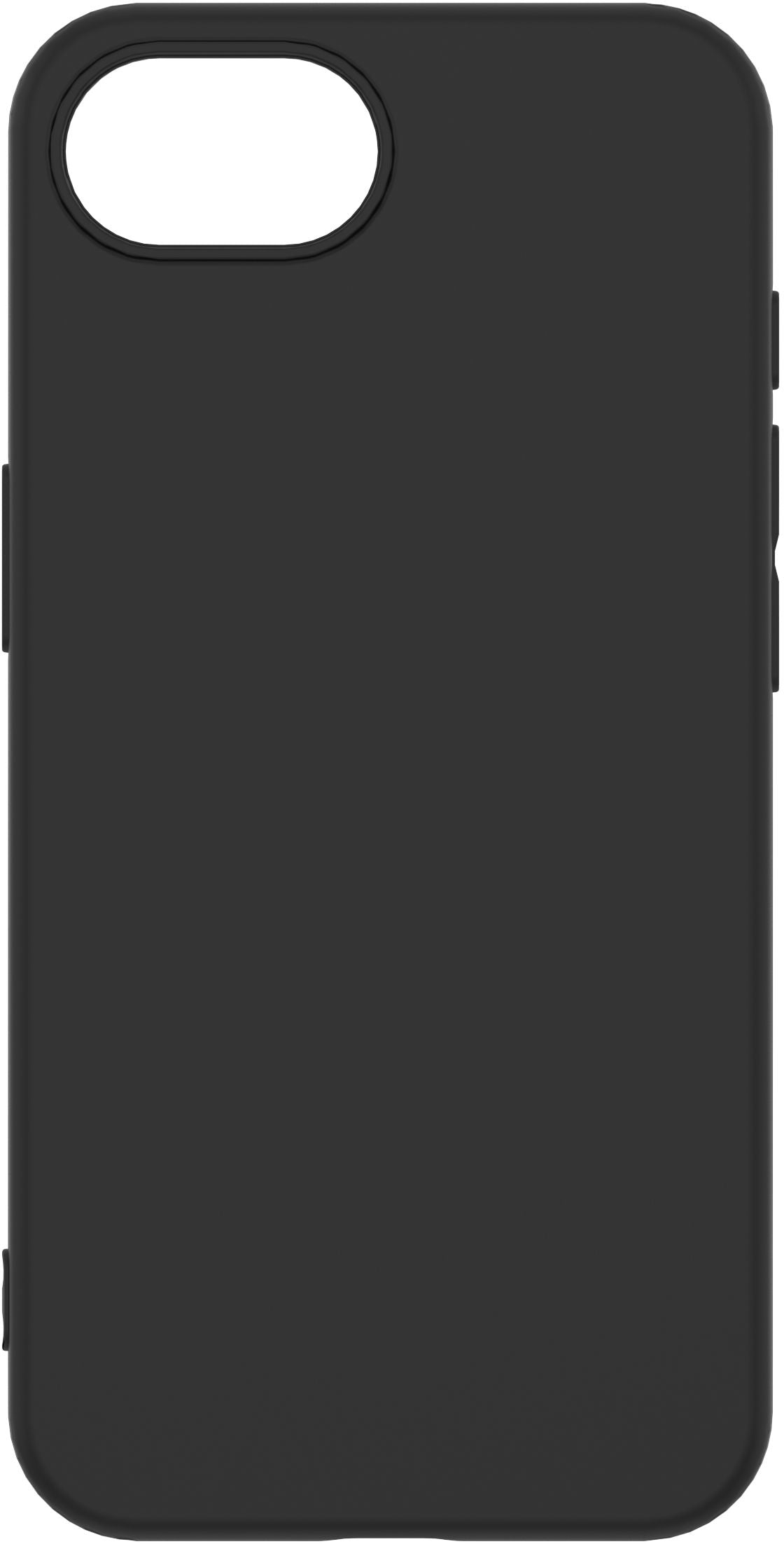 eSTUFF INFINITE Vienna – Backcover – für iPhone, recyceltes TPU, schwarz, GRS-zertifiziert
