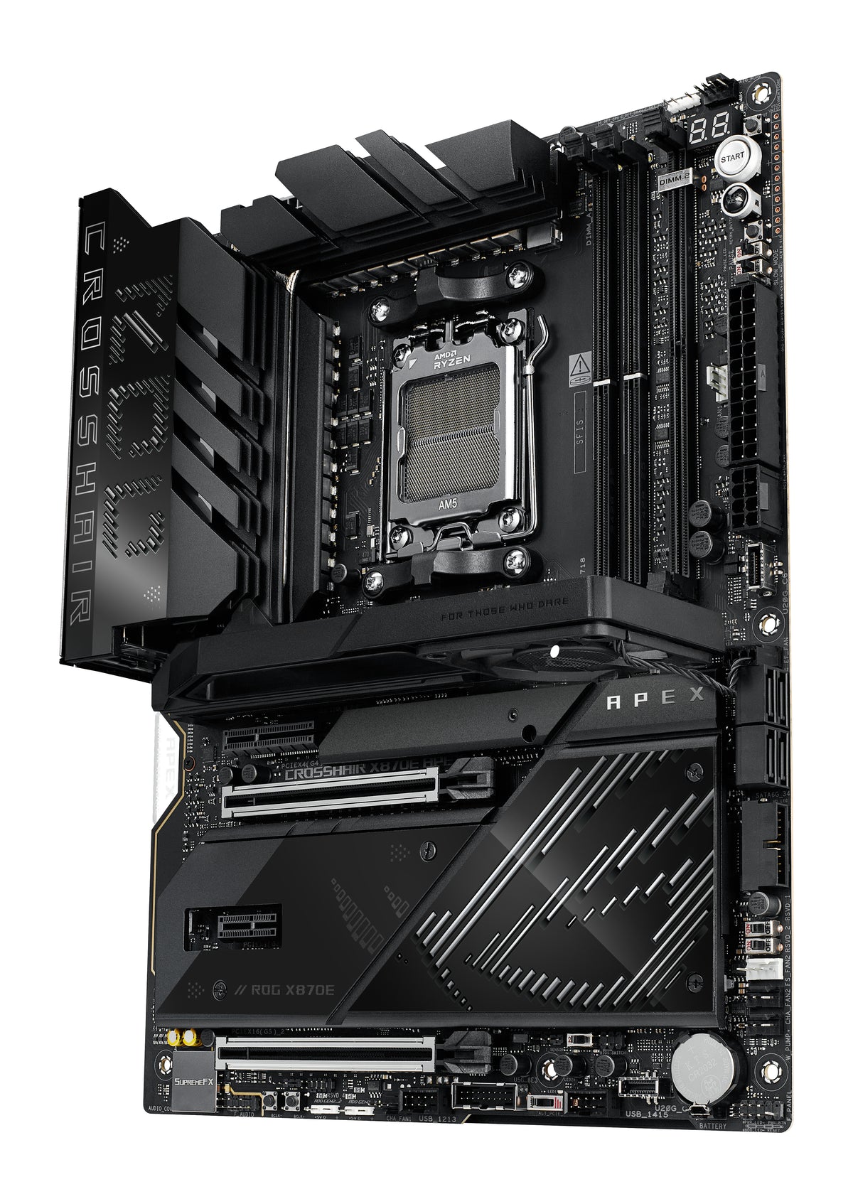 ASUS CROSSHAIR X870E APEX – Mainboard – AM5, AMD X870E, ATX, DDR5