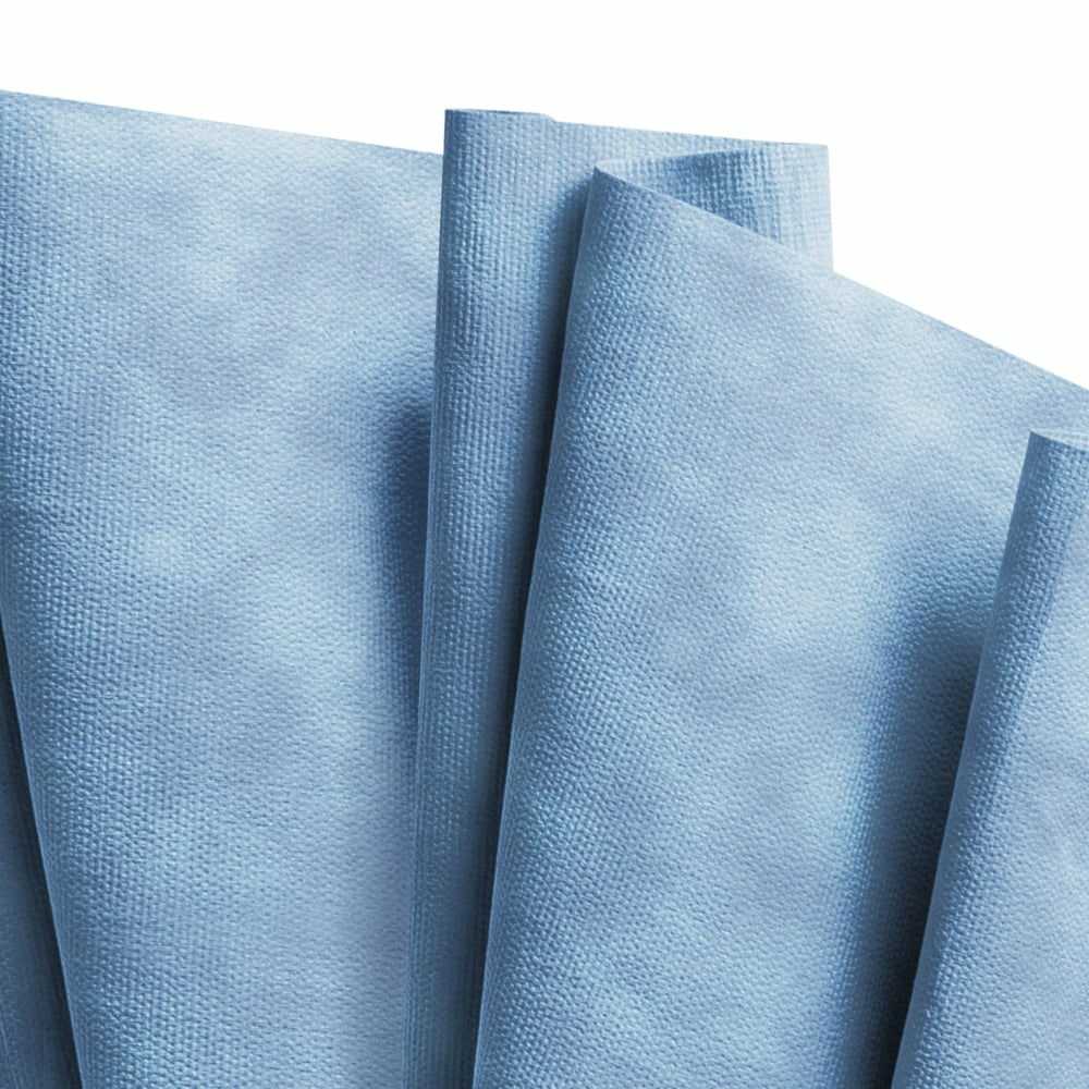 WypAll Wischtuchrolle X90 – 2-lagig – 30 × 32 cm – 450 Blatt – Blau – 1 Rolle