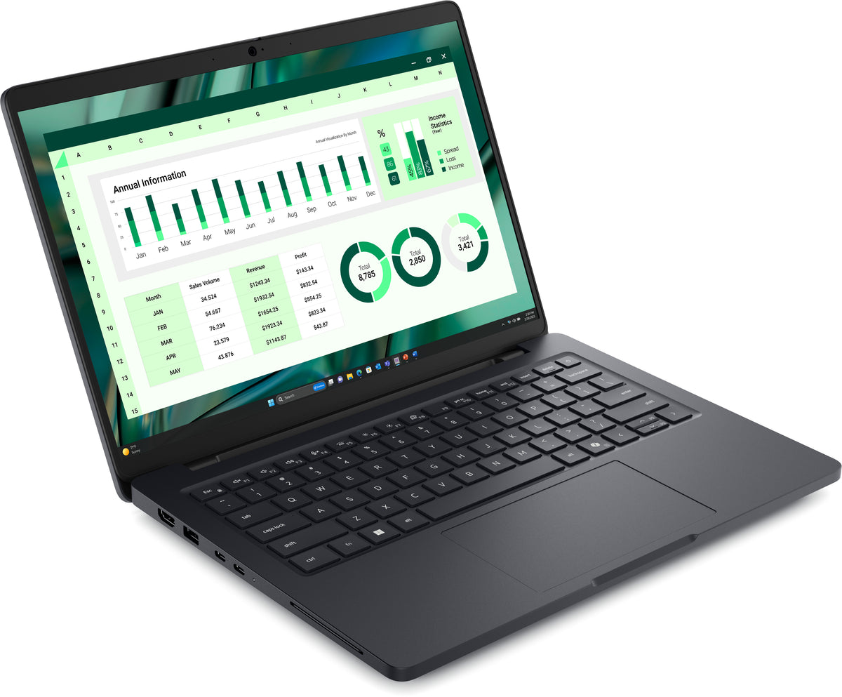 Dell Pro Max 14 – 14" WUXGA, Core Ultra 7 265H, 16 GB, 512 GB SSD, Win 11 Pro
