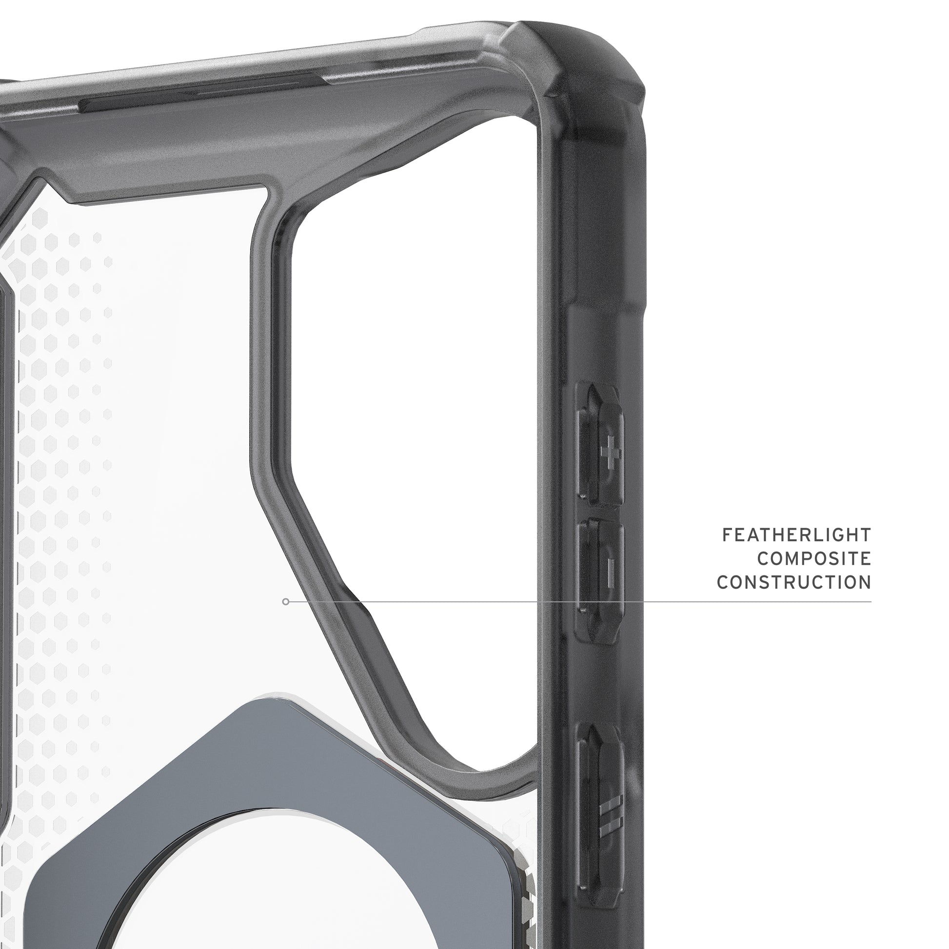 Urban Armor Gear UAG Plasma XTE 360 Backcover – für Samsung Galaxy S26 Ultra, MagSafe, mit Ständer, PC, Asche