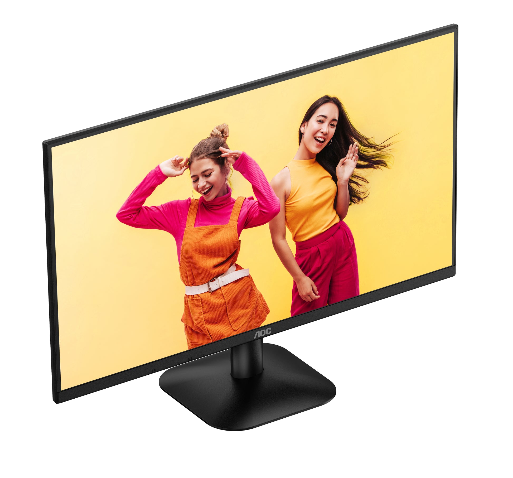 AOC Q27B35E – Monitor, 27", 2560 × 1440 (WQHD), IPS, 75 Hz, Adaptive Sync, VESA 100 × 100, Schwarz
