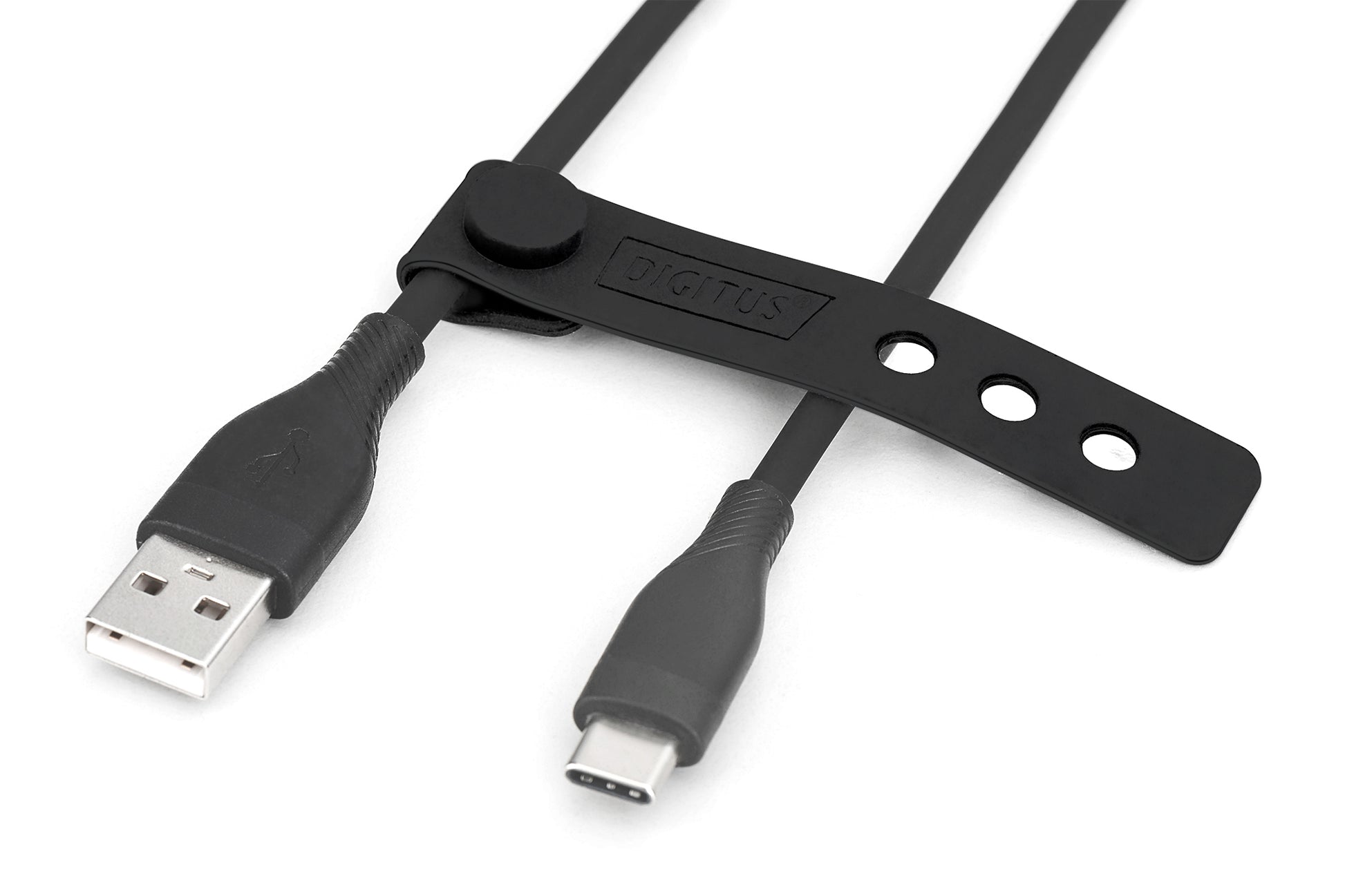Digitus USB-Kabel, USB-A zu USB-C, 0,5 m, Ladekabel