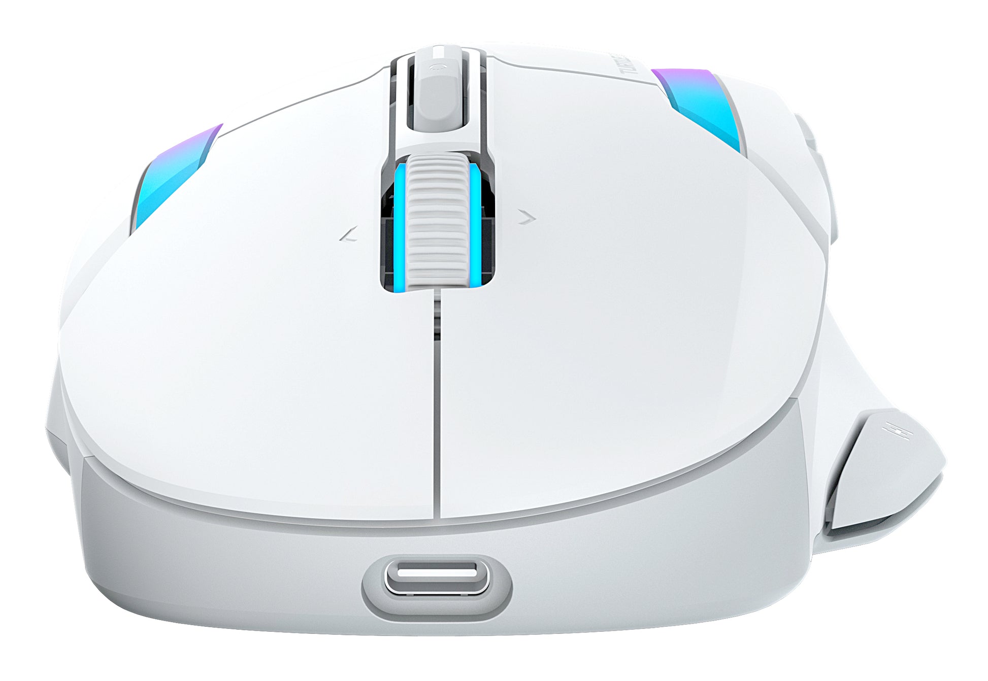 Turtle Beach Kone II Air Gaming-Maus – kabellos, 1'000 Hz, 7 Tasten, für Rechtshänder, RGB-Beleuchtung, weiss