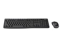 Logitech MK270 Combo – Tastatur, kabellos, UK-Layout (EN), Schwarz
