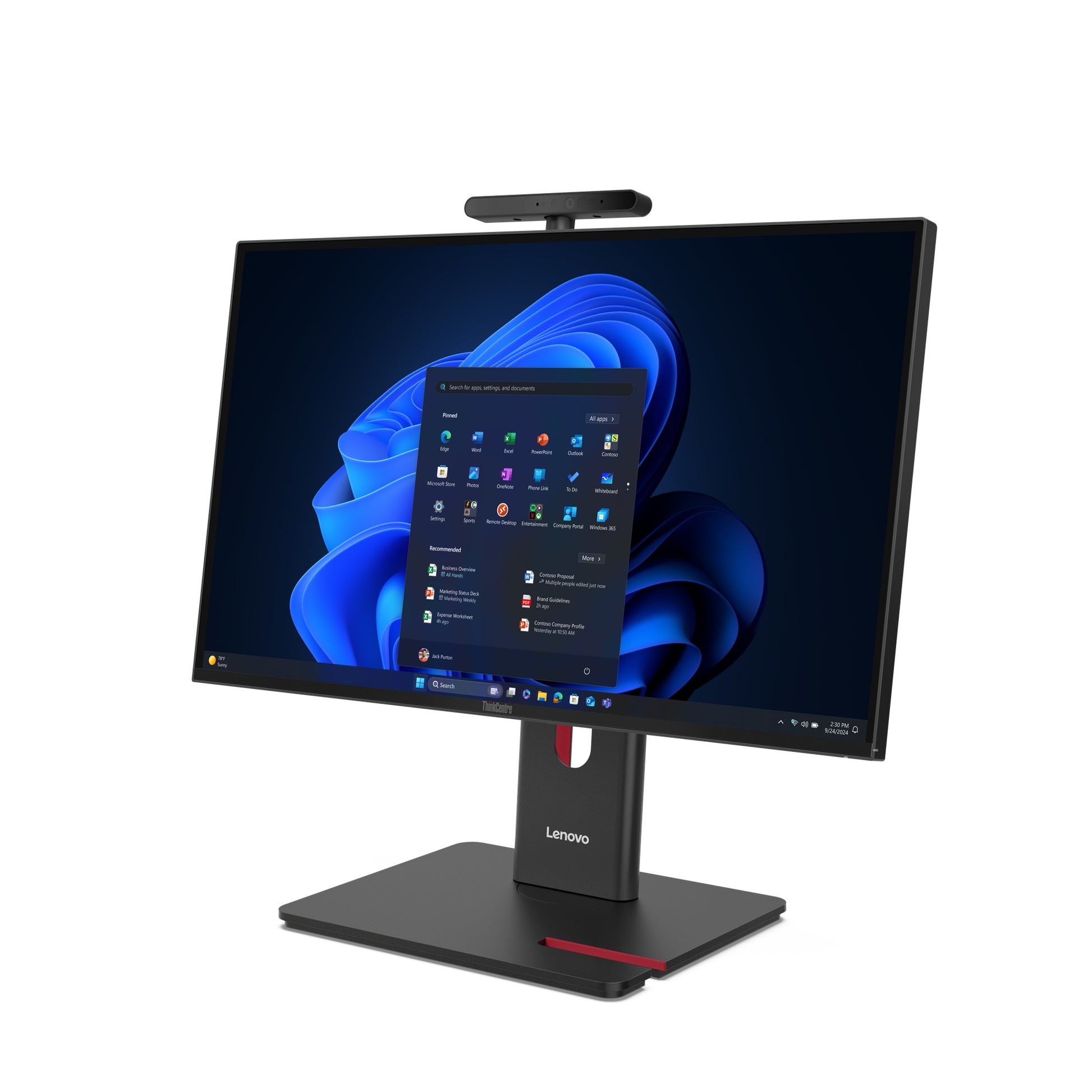 Lenovo ThinkCentre M90a Gen 6 All-in-One-PC – Wi-Fi, Ethernet, Bluetooth – Netzstrom 100–240 V