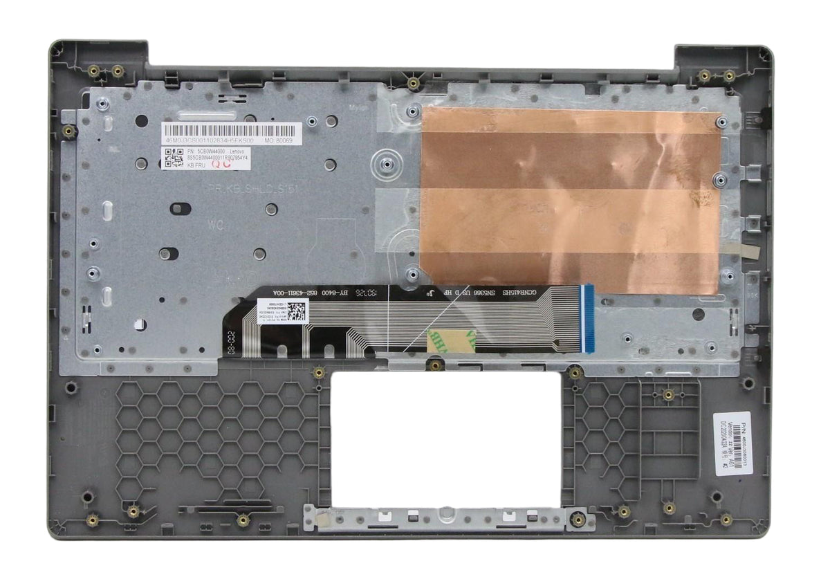 Lenovo Notebook-Ersatztastatur – Grau – Stecker unten rechts – für IdeaPad Slim 1-11AST-05