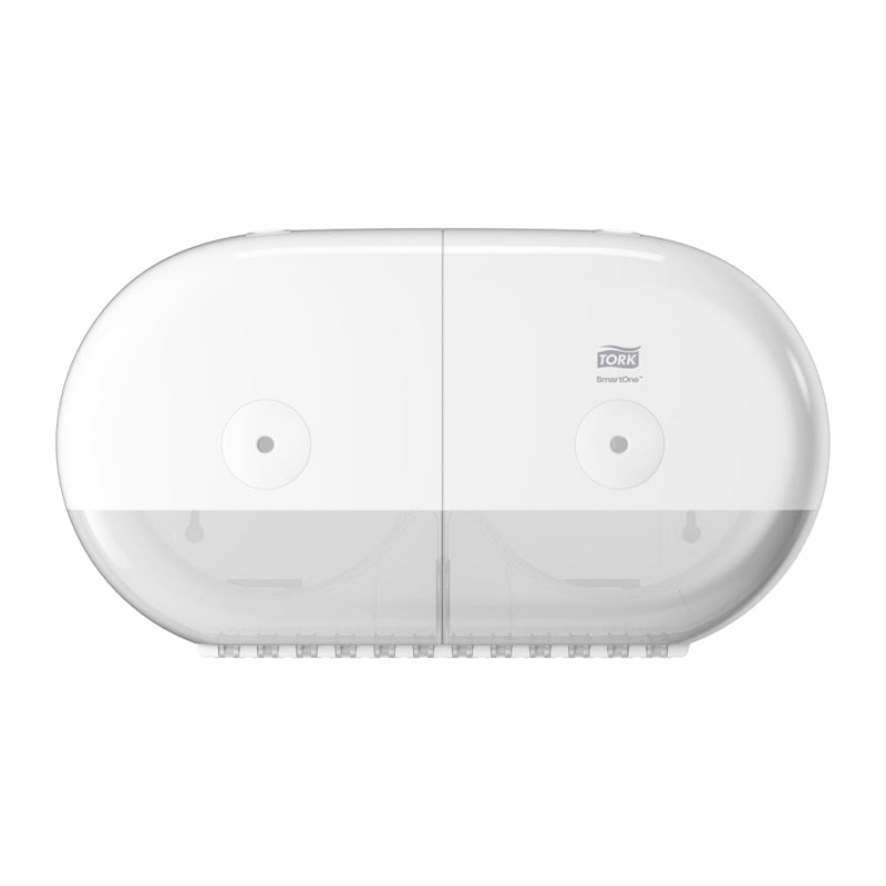 Tork SmartOne – Toilettenpapierspender – Kunststoff, Weiss, für Tork T9 Nachfüllungen, 15,6 × 39,8 × 22,1 cm