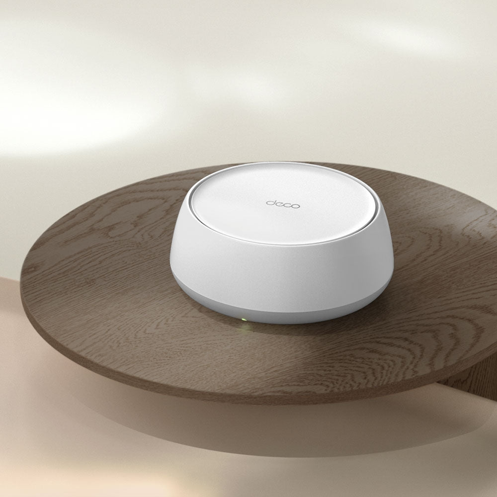 TP-Link Deco BE25 – Mesh-System, Wi-Fi 7, Dual-Band (2,4/5 GHz), bis 2882 Mbit/s, 2x RJ-45, weiss