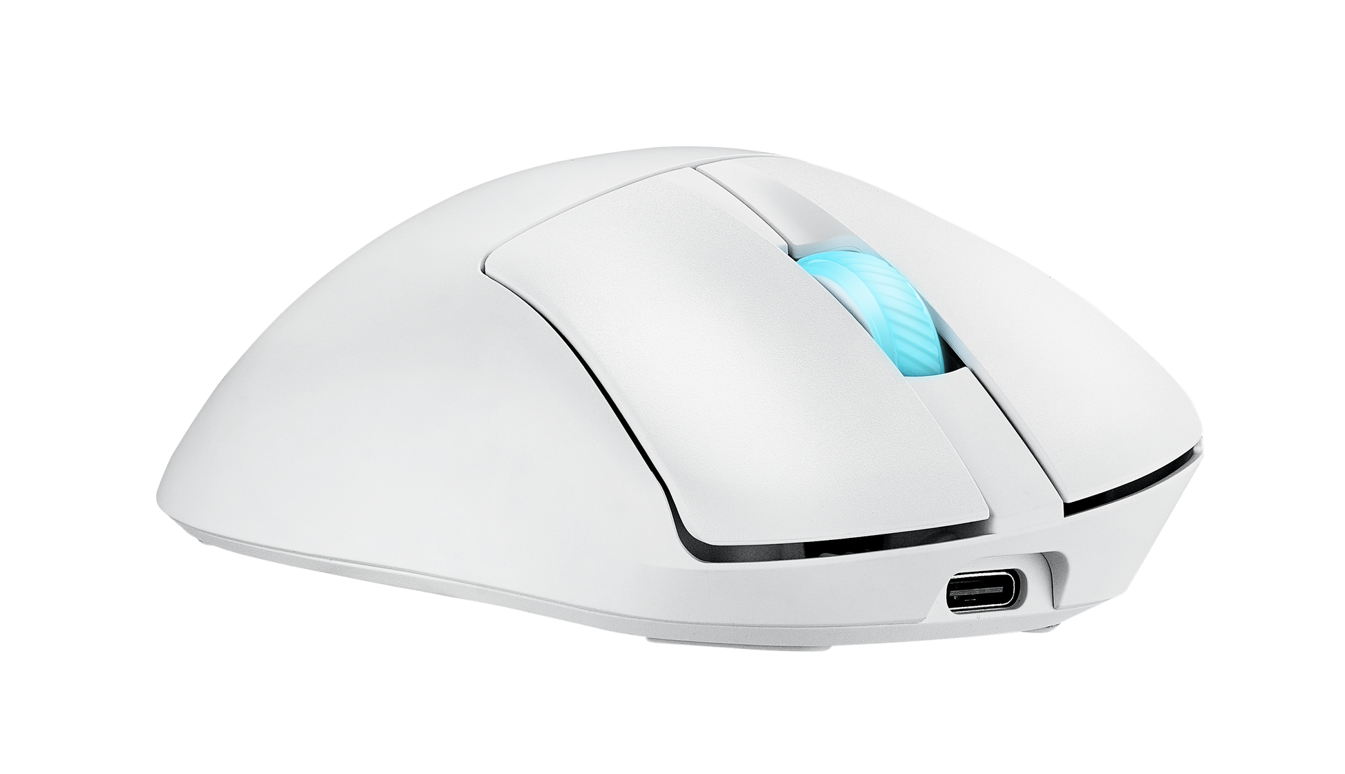 ASUS ROG Keris II Origin – Gaming-Maus – Kabellos (Bluetooth/2,4 GHz), 42000 DPI, Rechts, Weiss