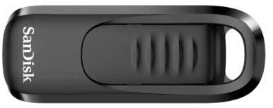 SanDisk Ultra Slider USB-Stick – 64 GB, USB-C (USB 3.2 Gen 1), Einziehbarer Stecker