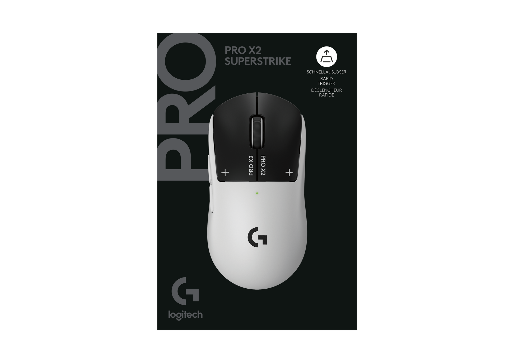 Logitech PRO X3 SUPERSTRIKE – Gaming-Maus – Pink