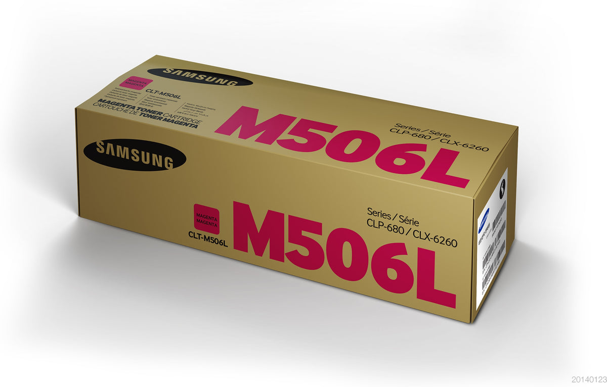 HP Samsung CLT-M506L Magenta Toner – Original XL – 3'500 Seiten – für Samsung CLP-680ND/680DW/CLX-6260ND und andere